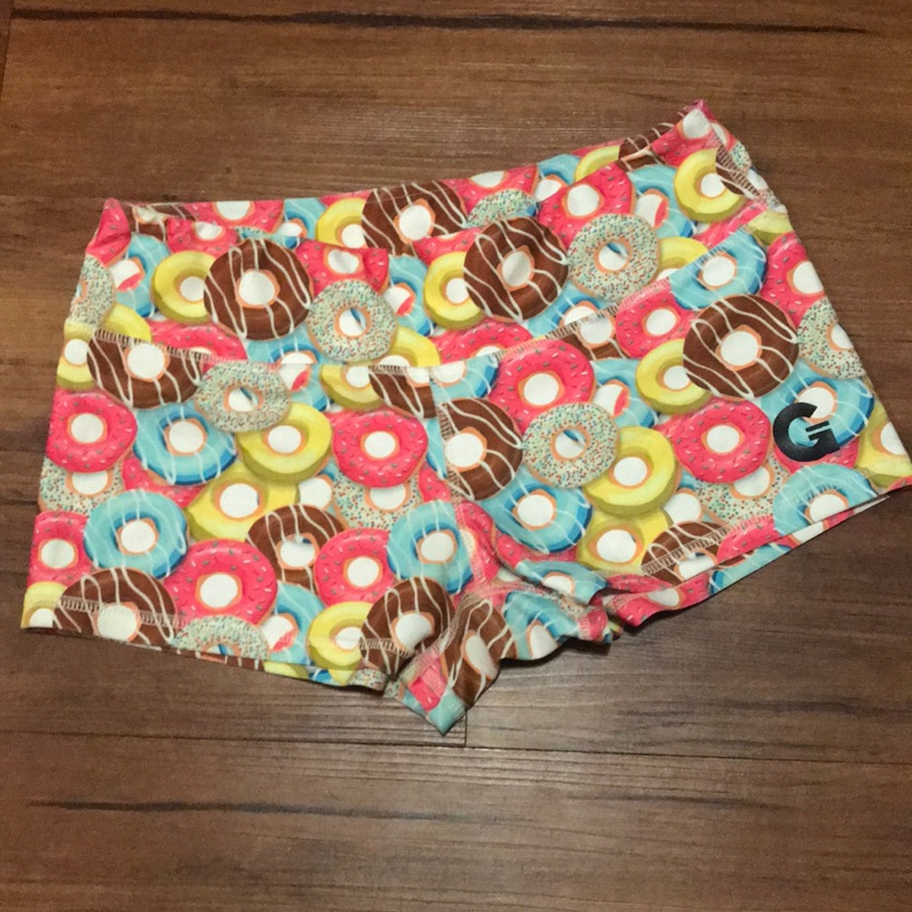 GRRRL - Donut Print Spandex Short